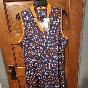 NWT, Callaway Gulf Dress, Size Large, Opt-Dri Moisture Wicking, Sun Protection F